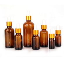 15ml 30ml 50ml 100ml Amber Glass Dropper Bottles with Eye Droppers for essential oil and Perfumes